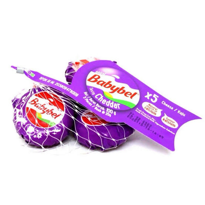 

BABYBEL Mini Cheddar Isi 5 Pcs @100 Gram