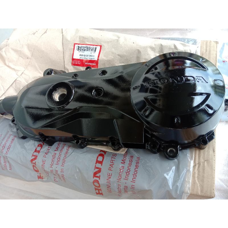 bak cvt cover cvt tutup cvt cover mesin kiri cover crankcase kiri Honda Vario karbu Vario techno Var