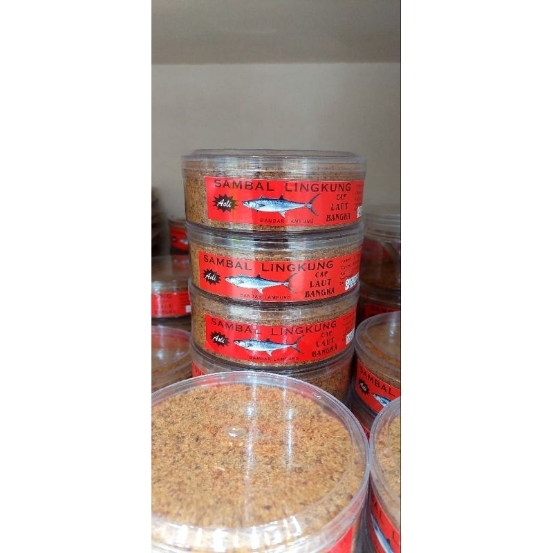 

Sambal Lingkung Ikan Tenggiri 200 Gram