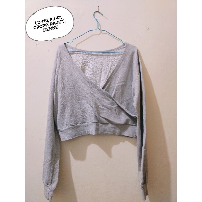 Crop Rajut Premium PL Br@nd Sienne