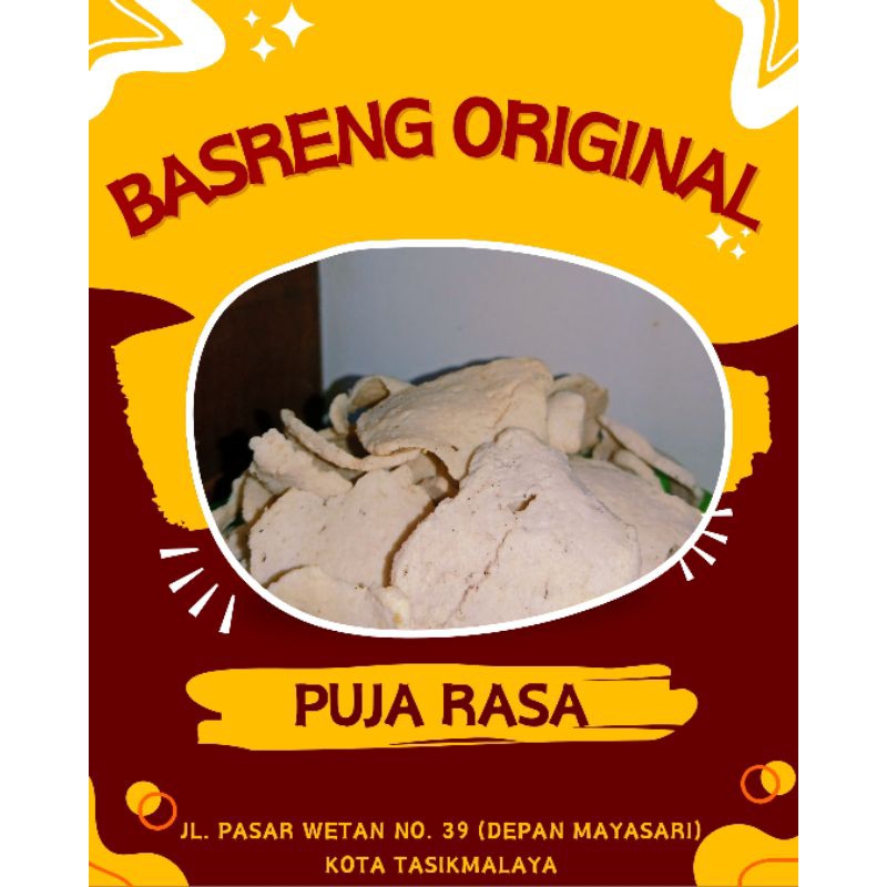 

BASRENG ORI DAN PEDAS 500g