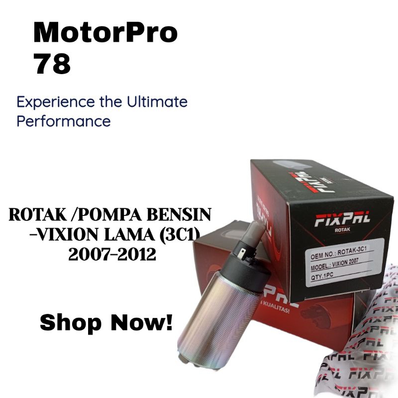FIXPAL - ROTAK VIXION OLD 2007-2013