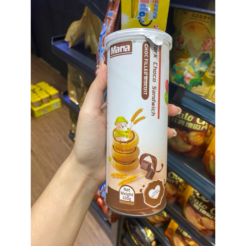 

mana choco sandwich biscuit 100gr
