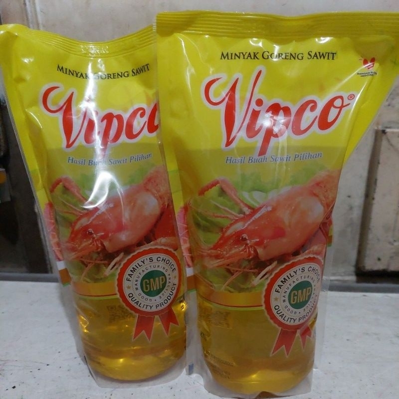 

Vipco Minyak Goreng Kemasan Refill - 1 Liter