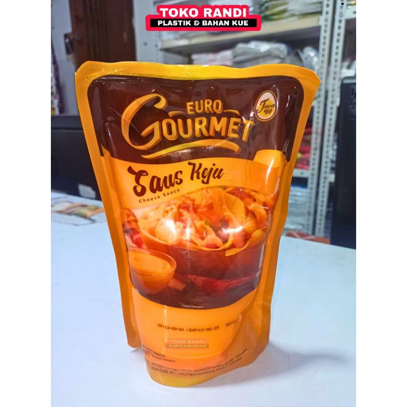 

EURO GOURMET SAUS KEJU 500g / Cheese Sauce