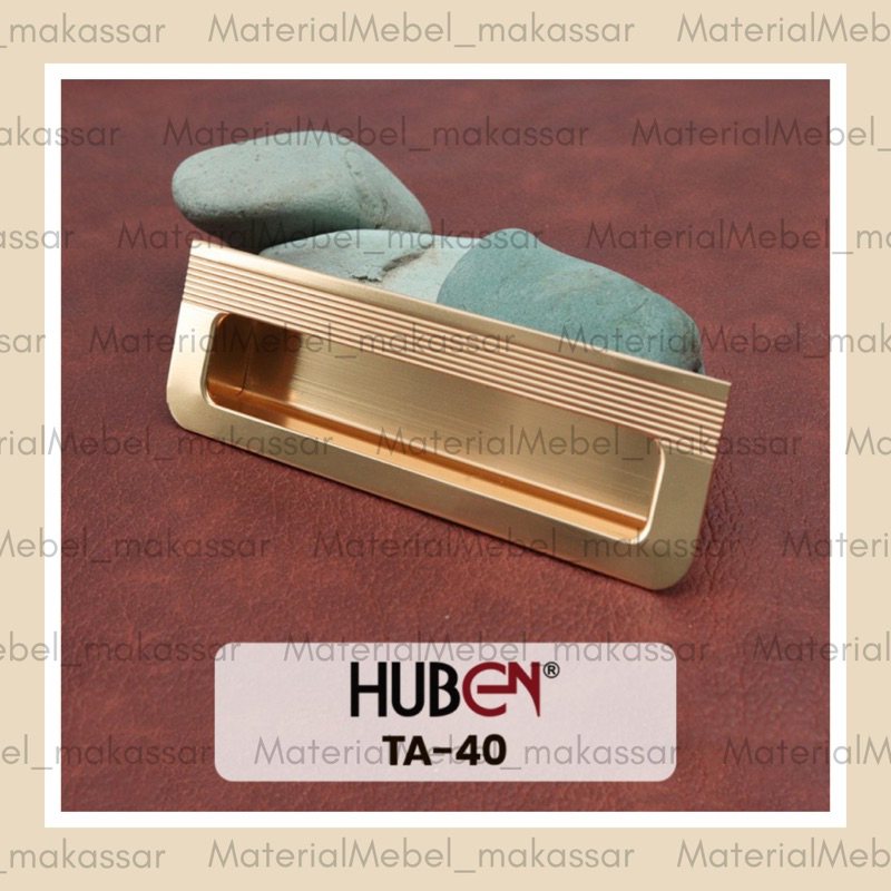 TARIKAN TANAM HUBEN PINTU GESER PINTU SLIDING LEMARI TA 40 HUBEN GOLD