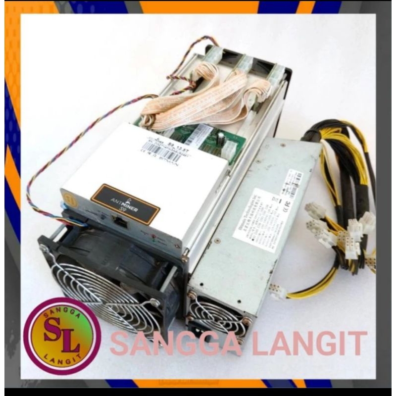 Asic Miner Antminer S9 Mesin Mining Bitcoin