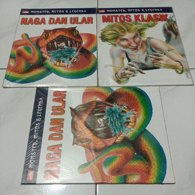 buku monster mitos dan legenda