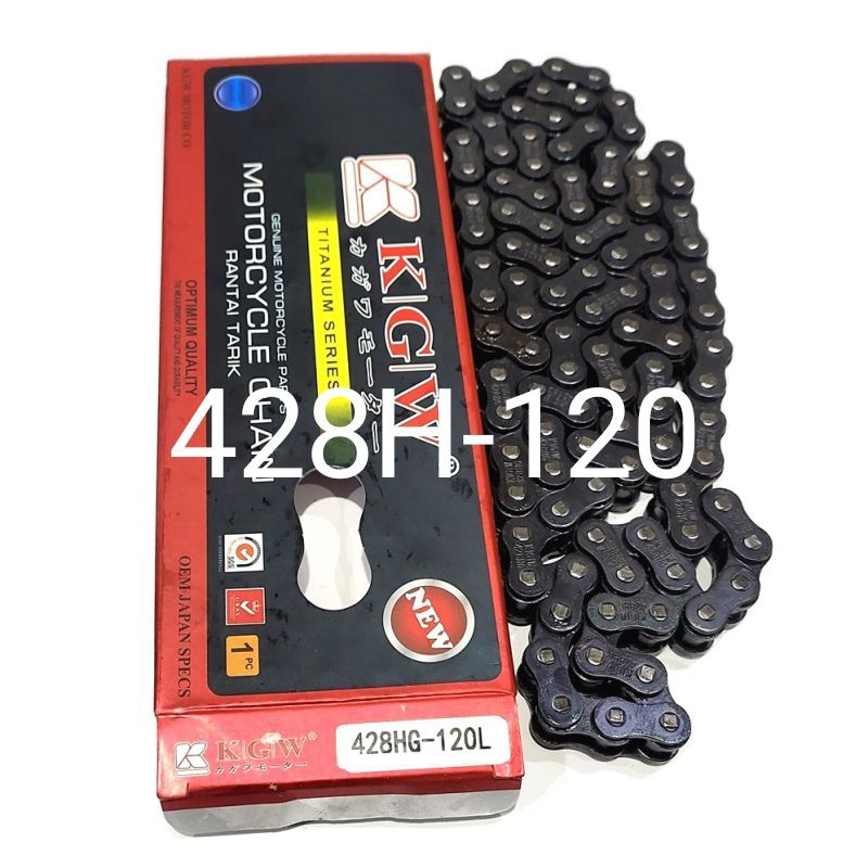 RANTAI MOTOR KGW 428H-120