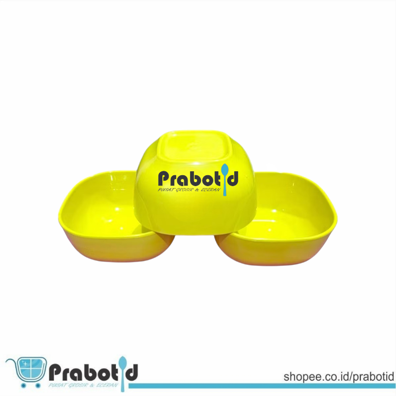 PRABOTID MANGKOK KOTAK SEMI MELAMIN / MANGKUK KOTAK / MANGKOK MELAMIN