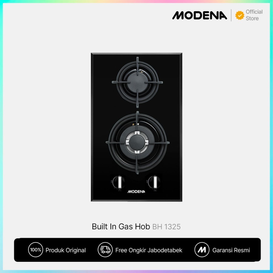 MODENA Kompor Gas Tanam 2 Tungku - BH 1325