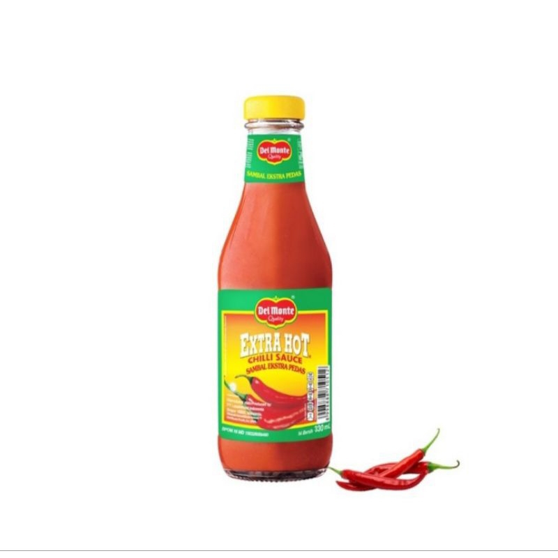 

Del Monte Sambal Ekstra Pedas Botol 330 ml