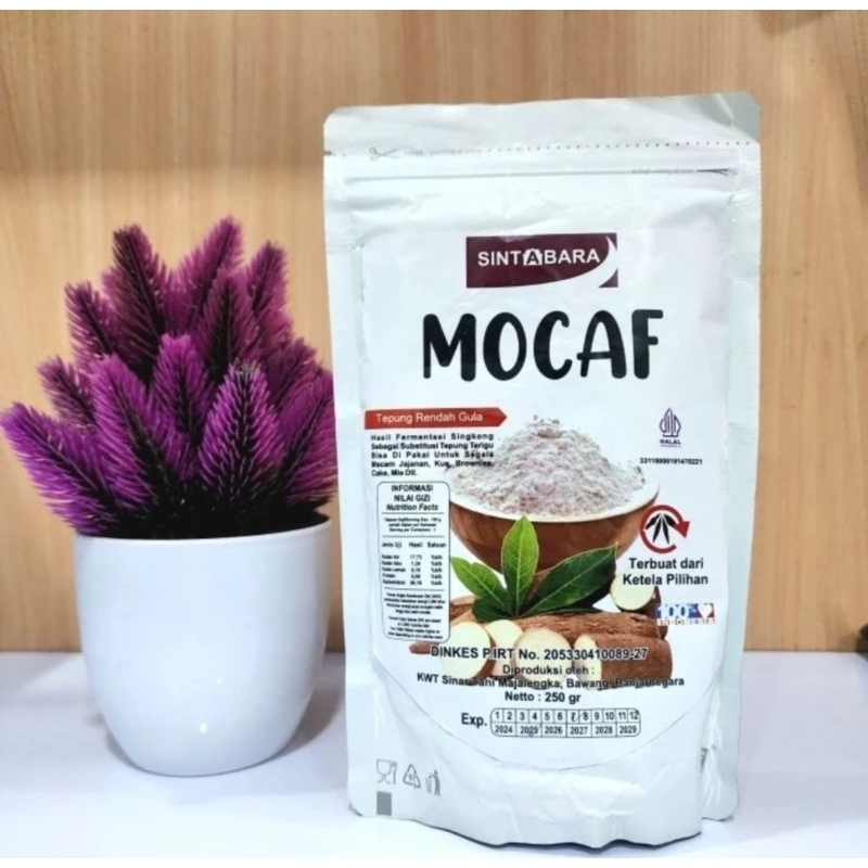 

Mocafine Tepung Mocaf - Tepung Gluten Free - Organik 250 gr - 500gr