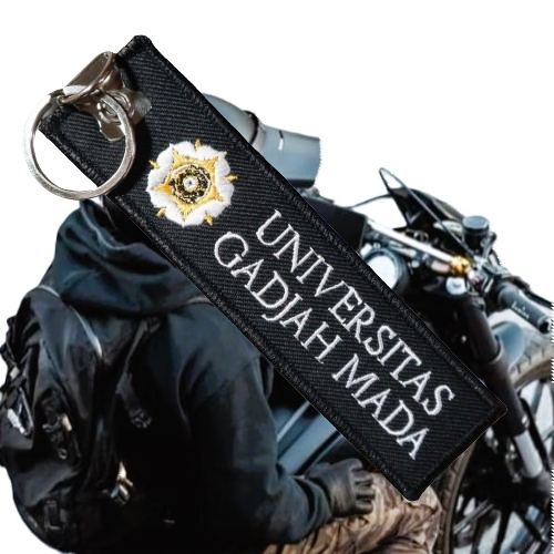 Gantungan Kunci Bordir  Univ Gadjah Mada UGM