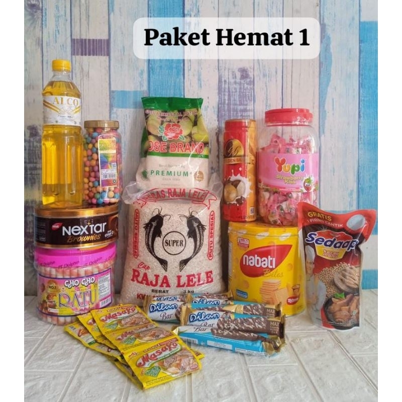 

parcel/paket kue sembako