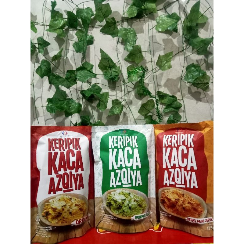 

KRIPIK KACA AZQIYA 125 GRAM NGEUNAAAAHHHH /TERPOPULER/TERENAK/TERGURIH