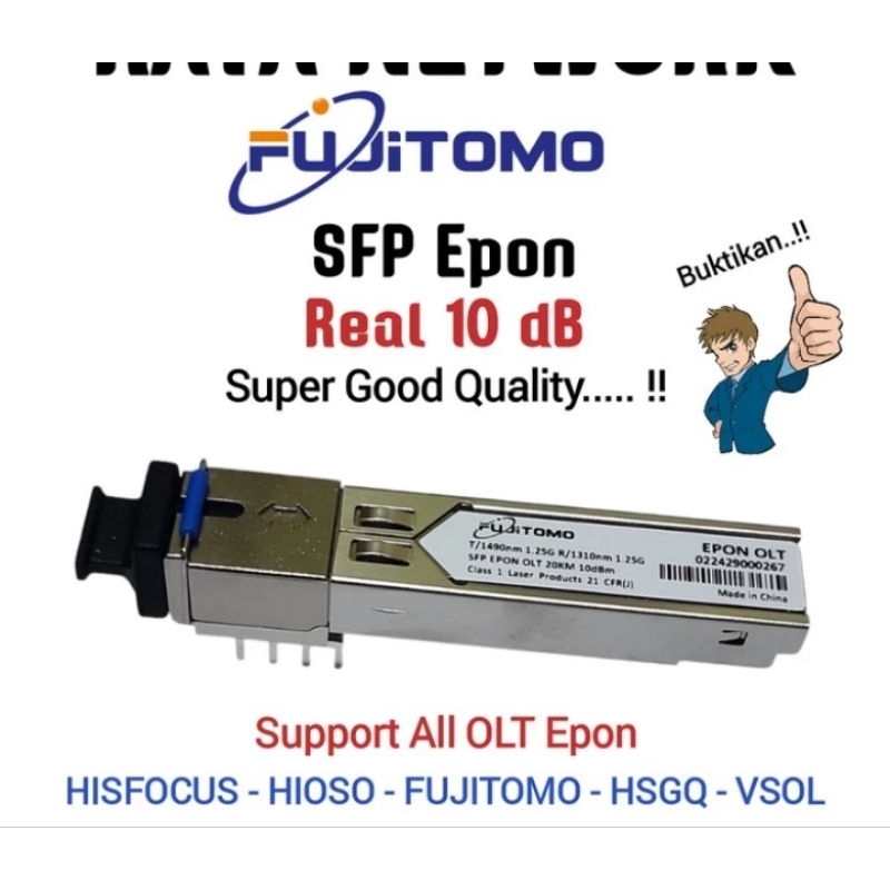 FUJITOMO SFP Epon Real 10 dB