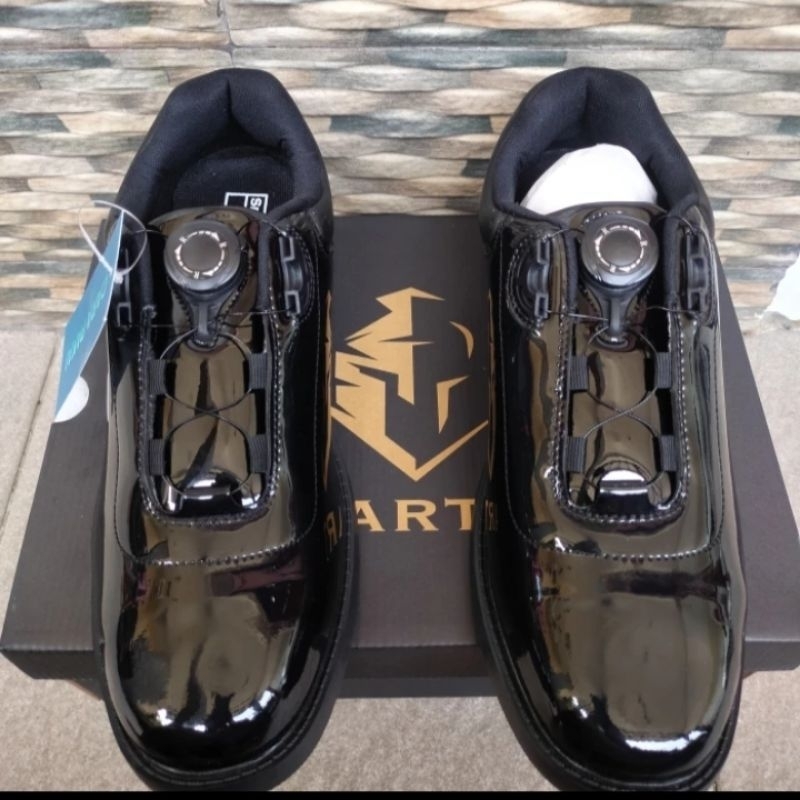 SEPATU PDH TACTICAL SPARTAN WEBEST TALI PUTAR ORI