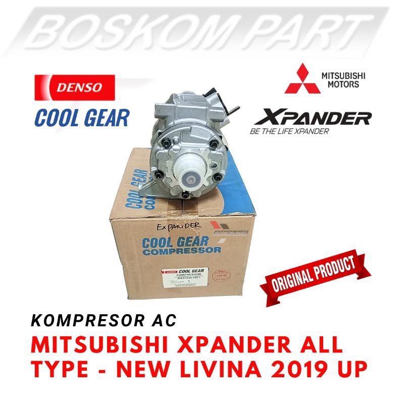 Kompresor Ac Mitsubishi Xpander Cross Ultimate Sport Exceed Gls Glx All New livina 2019up Original