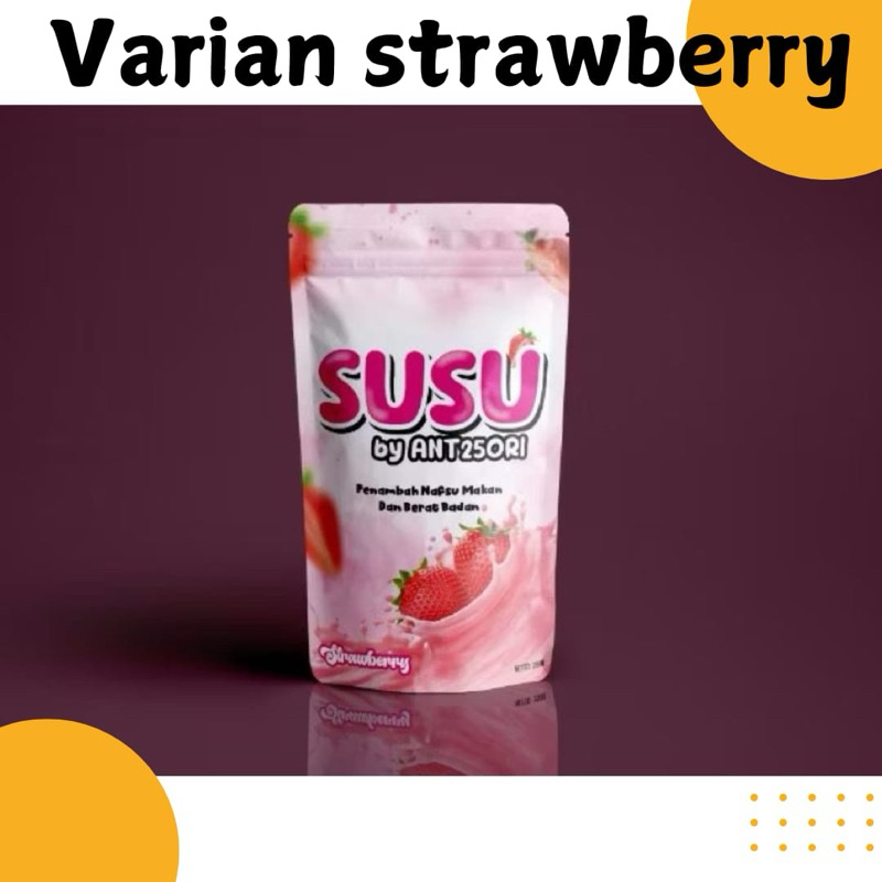 

SUSU PENAMBAH NAFSU MAKAN DAN BB