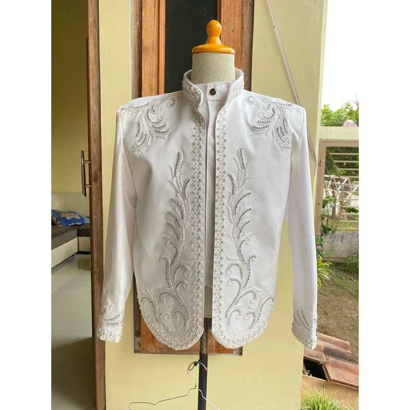 Beskap pengantin akad || Beskap akad pria || Beskap akad jawa || Beskap pengantin pria solo jawa || 