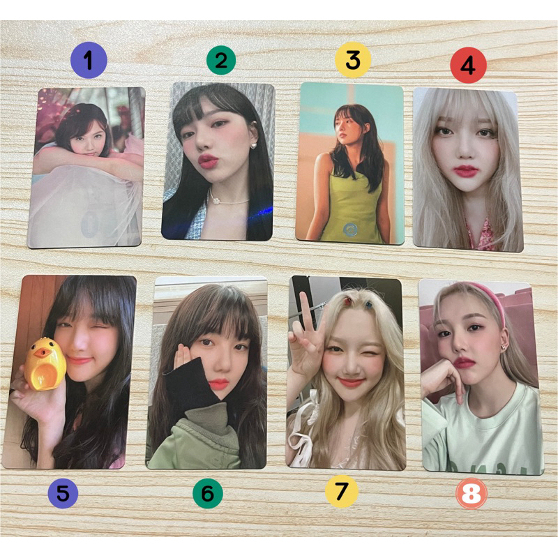 photocard pc yerin gfriend