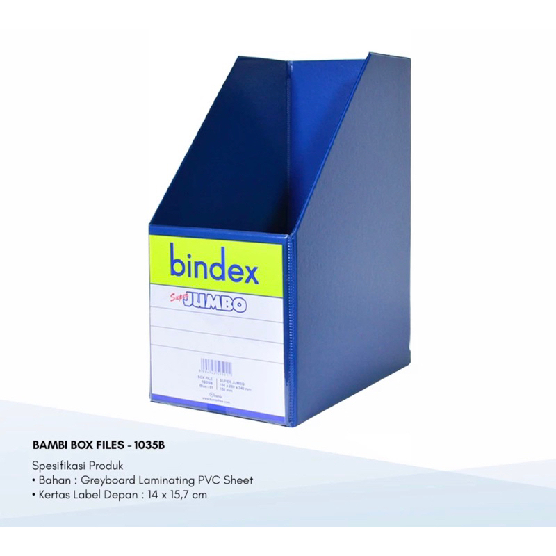 

Bindex Bambi Box File 1035B