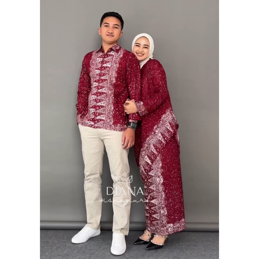 terbaru couple jupri ratu batik viscose elegan premium