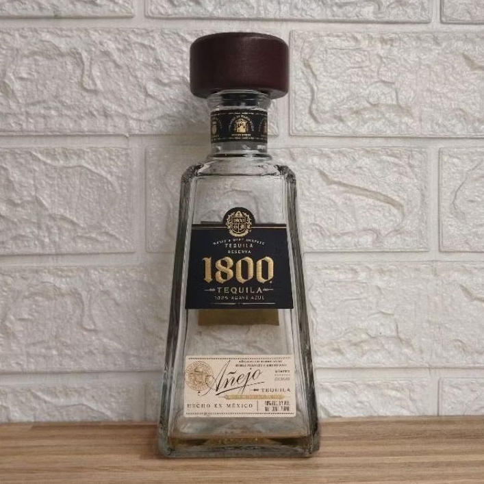 Botol Kosong Tequila 1800 Anejo 750ml