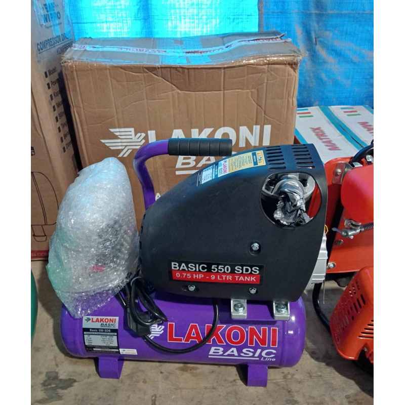 KOMPRESOR LAKONI 9L OLI 3/4HP / kompresor lakoni basic