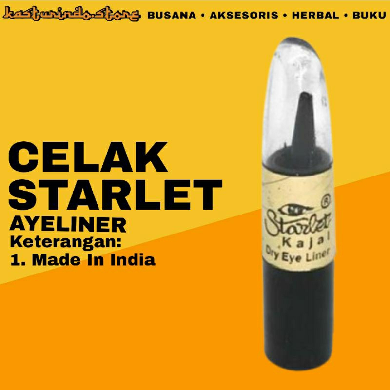 Celak Starlet Dry Eyeliner India - Kajal - Sipat Mata
