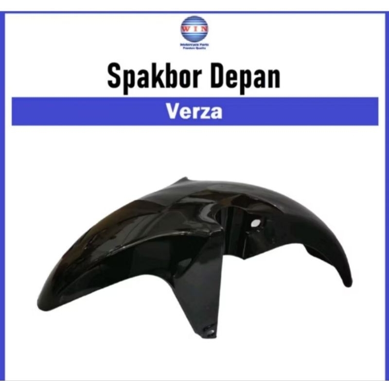 Spakbor depan verza cb verza hitam kilat