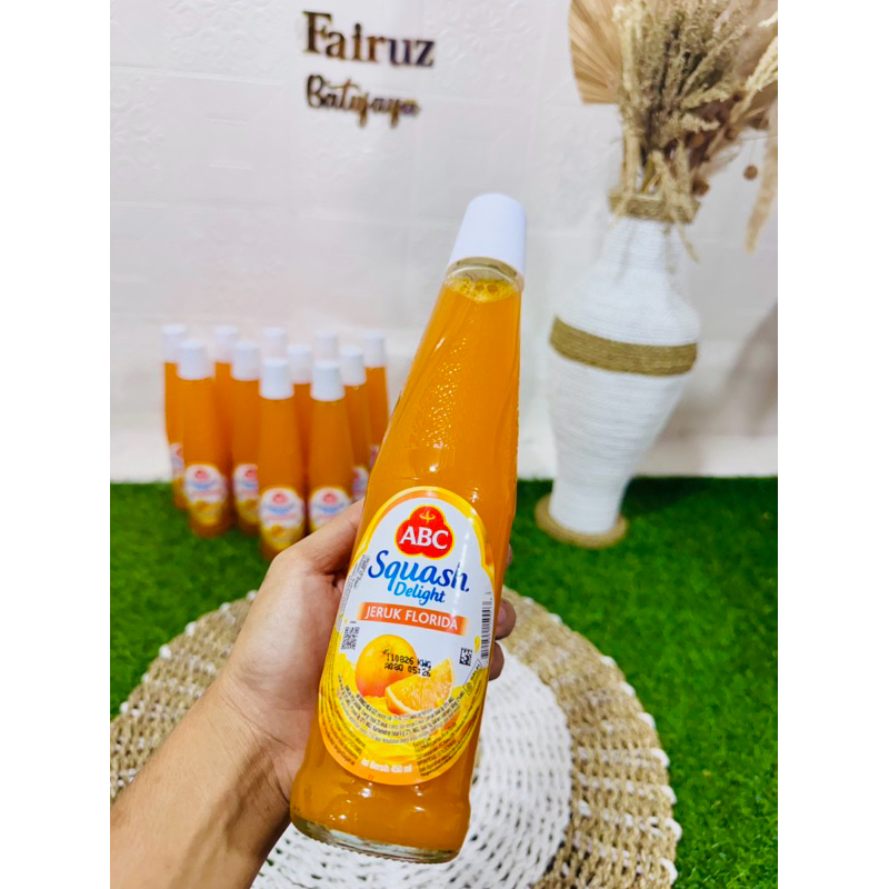 

1 Dus 12 botol sirup ABC squash delight 450 ml