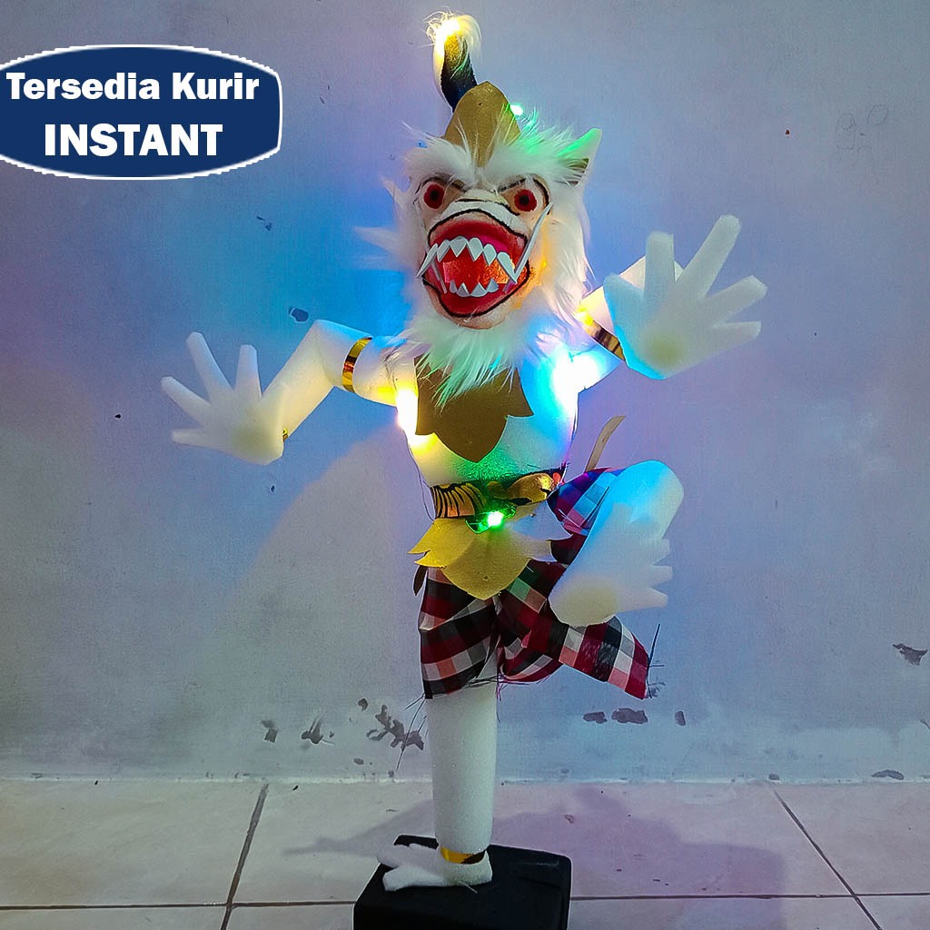 ogoh ogoh mini bali isi lampu hanoman