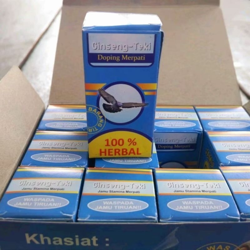 GINSENG -TEKI DOPING UNTUK MERPATI