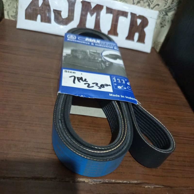 V BELT VANBELT 7PK 2300 ( INOVA BENSIN) MAX BELT GENUINE HIGH QUALITY