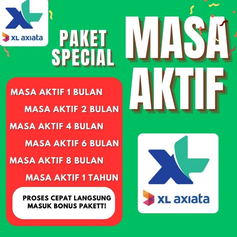 TAMBAH MASA AKTIF KARTU XL TERMURAH