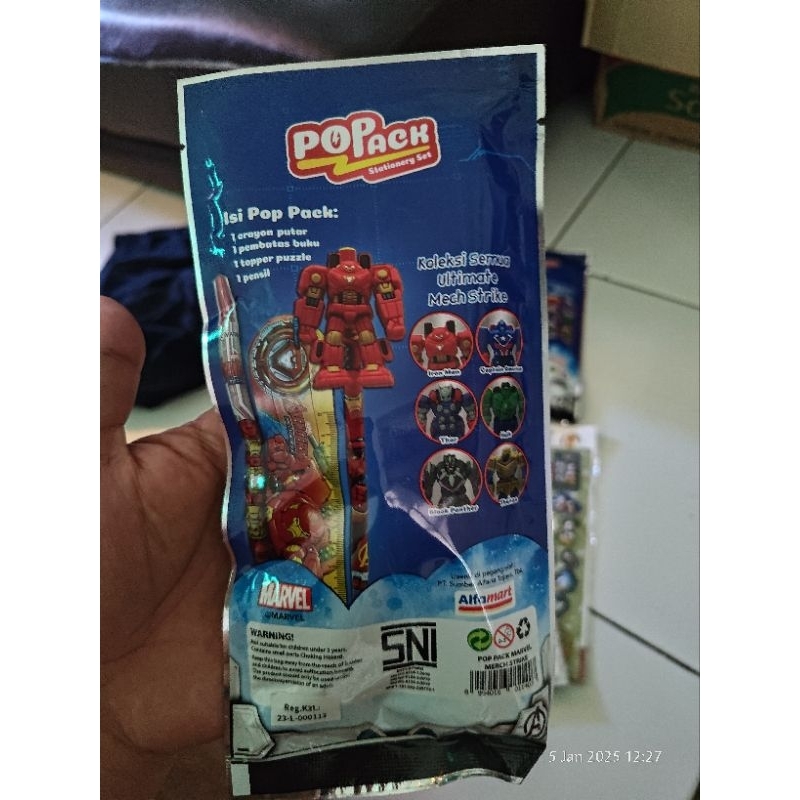 

Disney Avenger pop pack 1 set alat tulis