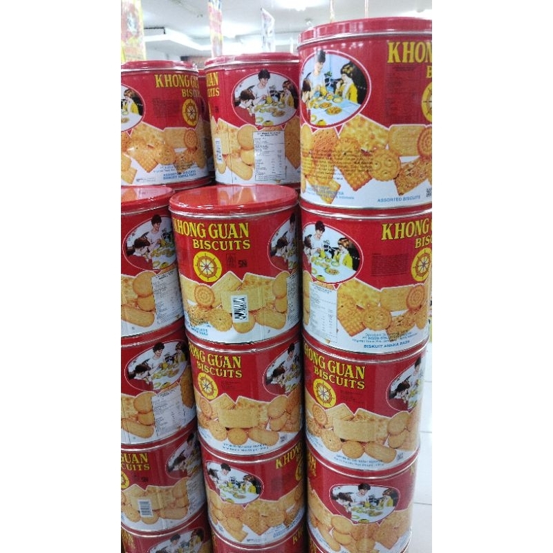 

khongguan biskuit red bulat 650 gr