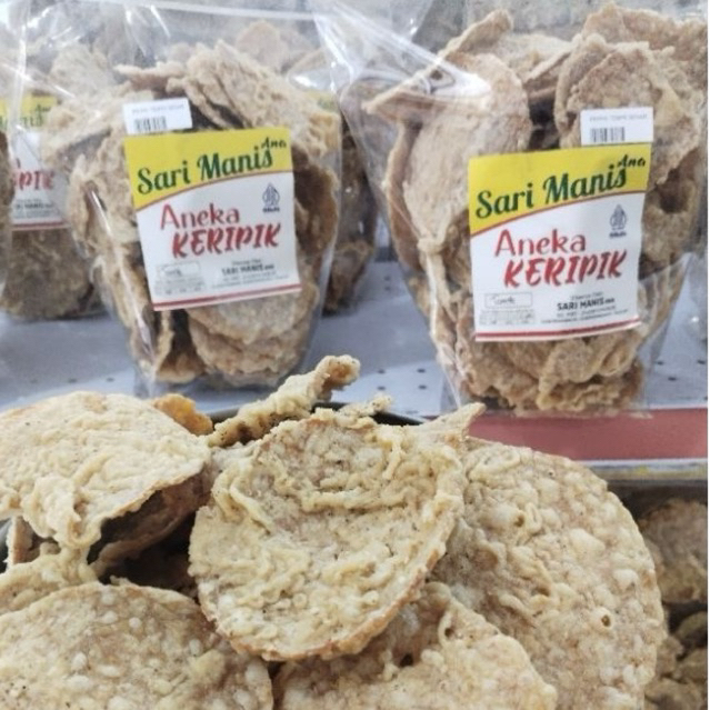 

kripik tempe original asih gurih 1kg