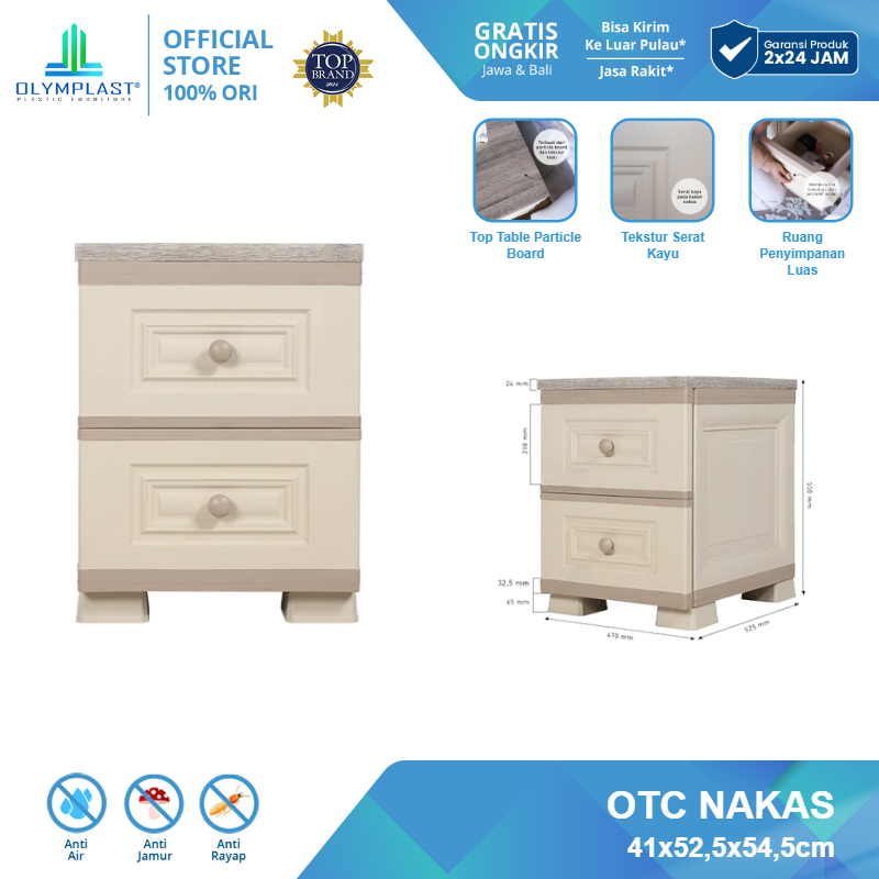 Olymplast OTC Nakas - Drawer - Rak Meja - Lemari Penyimpanan
