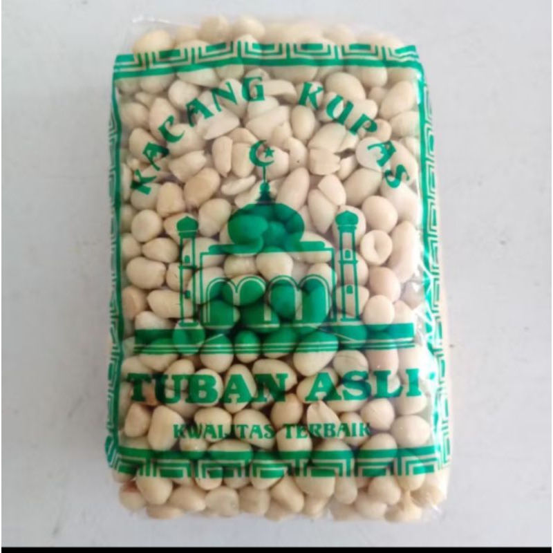 

ECER Kacang Kupas Tuban Al Qaseem Premium 350gr / Kacang Mentah Terbaik