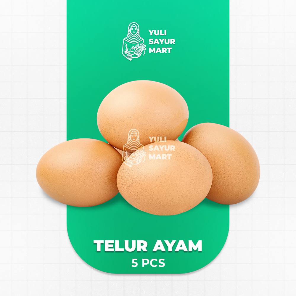 

Telur Ayam 5 Pcs - Yuli Sayur Mart