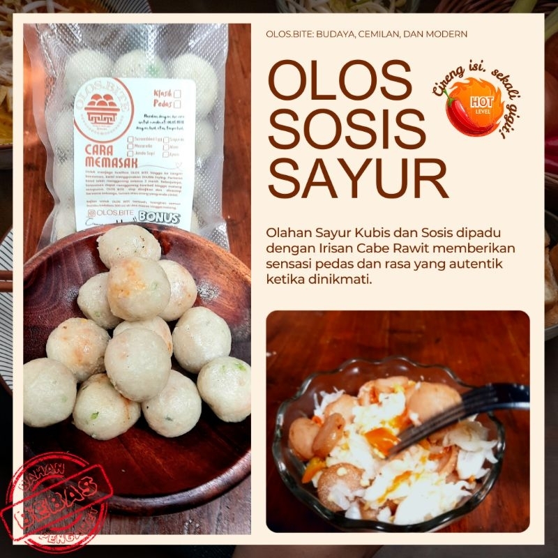 

Cemilan Cireng Olos Isi Sosis Pedas Murah Meriah