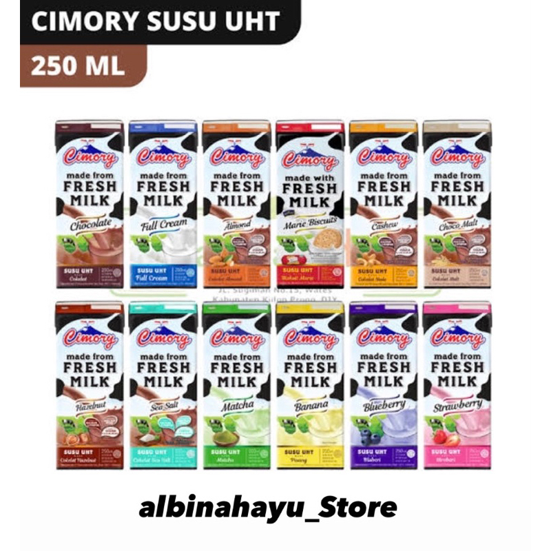 

Susu UHT Cimory 250ml