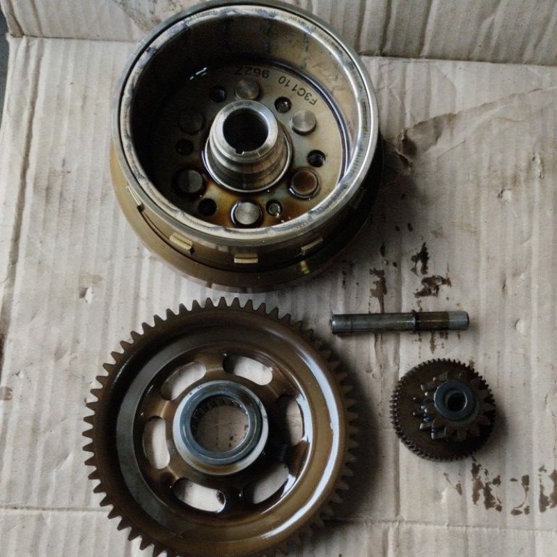 Magnet set oneway Vixion old 3c1 original