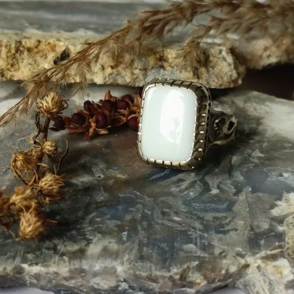 CINCIN YAMAN ABYAD BATU ORIGINAL YEMEN