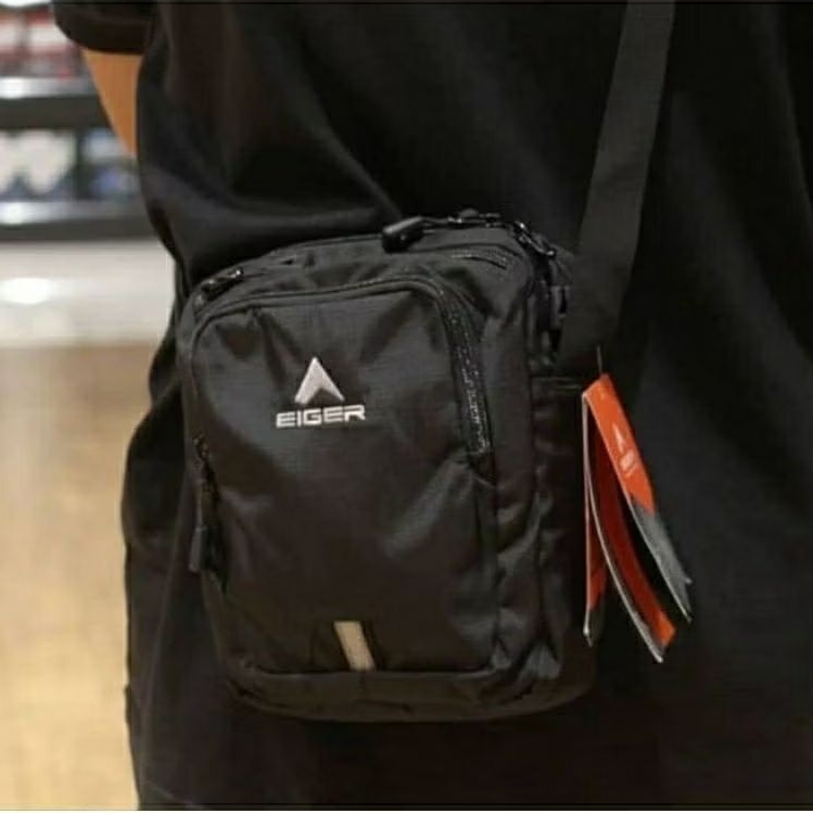 EIGER1989 Tas Selempang Original Travel Pouch 2F (Garansi 1 Tahun).