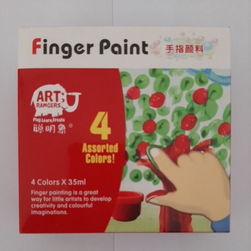 

Finger Paint 4 Assorted Colors