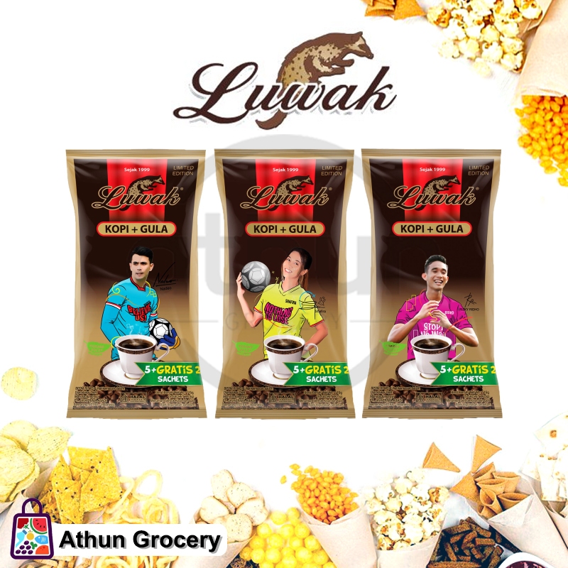 

Luwak Kopi Gula Bag 5+2 x 23 g